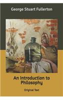 An Introduction to Philosophy