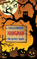 Halloween Hangman Paper & Pencil Activity Game Book for Kids