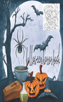 Halloween Horror Book: Horror Halloween Coloring Book for Kids