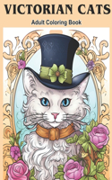 Victorian Cats Coloring Book: Over 40 Cute Victorian Cats to Color