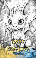 BABY DRAGONS Värityskirja