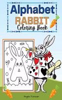 Alphabet Rabbit Coloring Book: Amazing Kids Activity Books, Drawing Alphabet - Over 25 Fun Activities Workbook, Page Large 8.5 x 11"