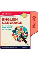 English Language for Cambridge International as and a Level Online Student Book