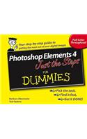 Photoshop Elements 4 Just the Steps For Dummies