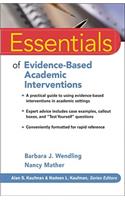 Essentials of Evidence-Based Academic Interventions