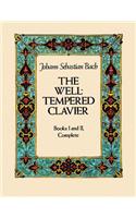 The Well-Tempered Clavier Books 1 and 2 Complete: Books I and II, Complete(Dover Classical Piano Music)