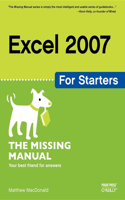 Excel 2007 for Starters: The Missing Manual