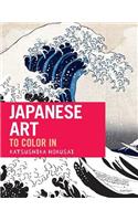Japanese Art: the colouring book