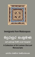 Immigrants from Madurapura