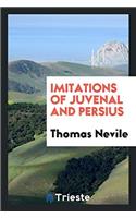 Imitations of Juvenal and Persius