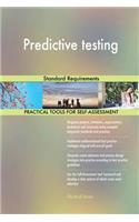 Predictive testing Standard Requirements