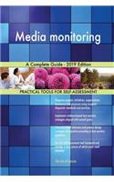 Media monitoring A Complete Guide - 2019 Edition