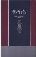 American Writers: Supplement 1, Part 1