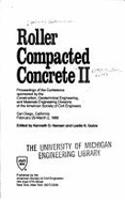 Roller Compacted Concrete II