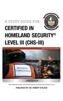 Certified in Homeland Security - Level 3