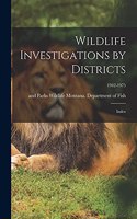 Wildlife Investigations by Districts