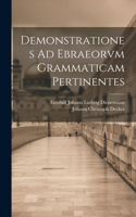 Demonstrationes Ad Ebraeorvm Grammaticam Pertinentes