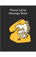 Phone Call & Message Book