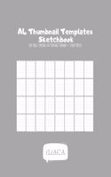 A4 Thumbnail Templates Sketchbook