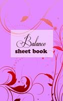 Balance Sheet Book