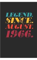 Legend Since August 1966