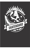 Notebook for sk8er sk8 longboard skate ollie