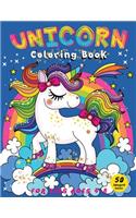 Unicorn Coloring Book