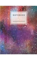 Notebook: Art Cover and Blank Numbered 120 Pages Letter Size 8.5 X 11 - A4 Size (Journal, Notes, Notebook, Diary, Composition Book)