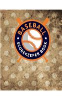 Baseball Scorekeeper Book
