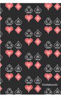 Notebook: Playing Cards Journal