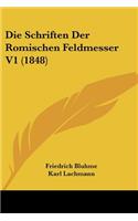 Die Schriften Der Romischen Feldmesser V1 (1848)