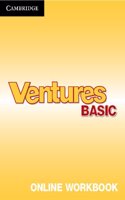 Ventures Basic Access Card for Online Workbook (Standalone for Students)