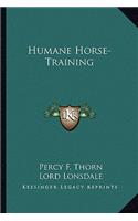 Humane Horse-Training