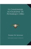 Le Canzoniere Autographe De Petrarque (1886)