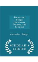 Poems and Songs