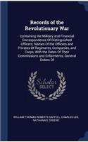 Records of the Revolutionary War