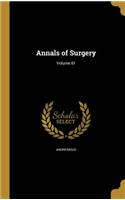 Annals of Surgery; Volume 61