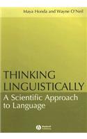 Thinking Linguistically