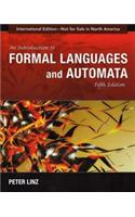 ISE: INTRO FORMAL LANG & AUTOMATA 5E INTERNATIONAL EDITION