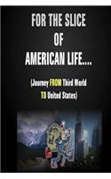 For The Slice of American Life!! ( Journey FROM Third World TO United States )