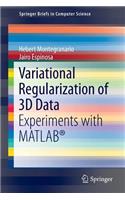 Variational Regularization of 3D Data: Experiments with MATLAB®(SpringerBriefs in Computer Science)