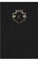 Monogram "K" Meeting Notebook