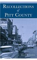 Recollections of Pitt County