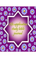 Life application study bible journal: Simple Guide To Devotion with GOD for Christian in 40 Days