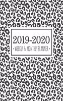 2019-2020 Weekly & Monthly Planner
