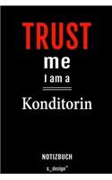 Notizbuch für Konditoren / Konditorin