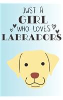 Just A Girl Who Loves Labradors