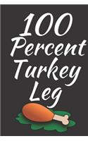 100 Percent Turkey Leg