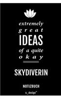 Notizbuch für Skydiver / Skydiverin