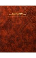 Restaurant Reservation Book
